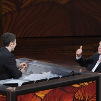 Foto Nicoloro G. 09/04/2011 Milano Trasmissione televisiva su Rai3 " Che tempo che fa " condotta da Fabio Fazio. nella foto Fabio Fazio – Fabio Vacchi