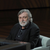 Foto Nicoloro G. 09/04/2011 Milano Trasmissione televisiva su Rai3 " Che tempo che fa " condotta da Fabio Fazio. nella foto Gino Strada