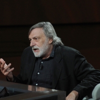 Foto Nicoloro G. 09/04/2011 Milano Trasmissione televisiva su Rai3 " Che tempo che fa " condotta da Fabio Fazio. nella foto Gino Strada