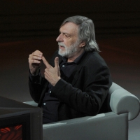Foto Nicoloro G. 09/04/2011 Milano Trasmissione televisiva su Rai3 " Che tempo che fa " condotta da Fabio Fazio. nella foto Gino Strada