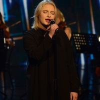 Foto Nicoloro G. 10-01-2016 Milano Trasmissione televisiva su Rai 3 ' Che tempo che fa '. nella foto la cantante Lapsley.
