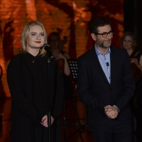 Foto Nicoloro G. 10-01-2016 Milano Trasmissione televisiva su Rai 3 ' Che tempo che fa '. nella foto Fabio Fazio e la cantante Lapsley.
