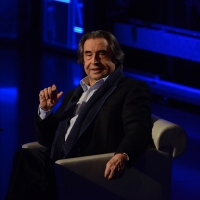 Foto Nicoloro G. 10-01-2016 Milano Trasmissione televisiva su Rai 3 ' Che tempo che fa '. nella foto il maestro Riccardo Muti.