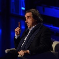 Foto Nicoloro G. 10-01-2016 Milano Trasmissione televisiva su Rai 3 ' Che tempo che fa '. nella foto il maestro Riccardo Muti.