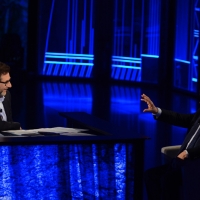 Foto Nicoloro G. 10-01-2016 Milano Trasmissione televisiva su Rai 3 ' Che tempo che fa '. nella foto Fabio Fazio e il maestro Riccardo Muti.