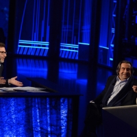 Foto Nicoloro G. 10-01-2016 Milano Trasmissione televisiva su Rai 3 ' Che tempo che fa '. nella foto Fabio Fazio e il maestro Riccardo Muti.