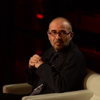 Foto Nicoloro G. 10-01-2016 Milano Trasmissione televisiva su Rai 3 \' Che tempo che fa \'. nella foto il regista Giuseppe Tornatore.