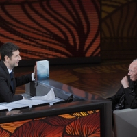 Foto Nicoloro G. 10/04/2011 Milano Trasmissione televisiva su Rai3 " Che tempo che fa " condotta da Fabio Fazio. nella foto Fabio Fazio – Zygmunt Bauman