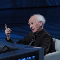 Foto Nicoloro G. 10/04/2011 Milano Trasmissione televisiva su Rai3 " Che tempo che fa " condotta da Fabio Fazio. nella foto Zygmunt Bauman