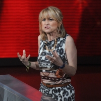 Foto Nicoloro G. 10/04/2011 Milano Trasmissione televisiva su Rai3 " Che tempo che fa " condotta da Fabio Fazio. nella foto Luciana Littizzetto