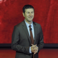 Foto Nicoloro G. 15/10/2011 Milano Trasmissione televisiva su Rai3 ” Che tempo che fa ” condotta da Fabio Fazio. nella foto Fabio Fazio