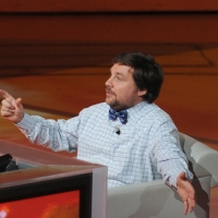 Foto Nicoloro G. 15/10/2011 Milano Trasmissione televisiva su Rai3 ” Che tempo che fa ” condotta da Fabio Fazio. nella foto Luca Mercalli