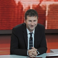 Foto Nicoloro G. 16/10/2011 Milano Trasmissione su Rai3 ” Che tempo che fa ” condotta da Fabio Fazio. nella foto Fabio Fazio