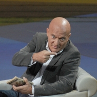 Foto Nicoloro G. 16/10/2011 Milano Trasmissione su Rai3 ” Che tempo che fa ” condotta da Fabio Fazio. nella foto Claudio Bisio