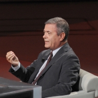 Foto Nicoloro G. 16/10/2011 Milano Trasmissione su Rai3 ” Che tempo che fa ” condotta da Fabio Fazio. nella foto Ezio Mauro