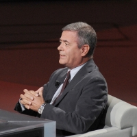 Foto Nicoloro G. 16/10/2011 Milano Trasmissione su Rai3 ” Che tempo che fa ” condotta da Fabio Fazio. nella foto Ezio Mauro