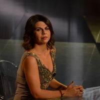 Foto Nicoloro G.   17/10/2015  Milano    Trasmissione televisiva su Rai 3 ' Che fuori tempo che fa '. nella foto l' attrice Geppi Cucciari
