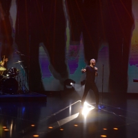 Foto Nicoloro G.   18/10/2015    Milano   Trasmissione televisiva su Rai 3 ' Che tempo che fa '. nella foto Sam Harris e la sua band X Ambassadors.