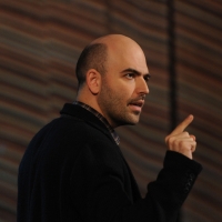 Foto Nicoloro G. 19/11/2012 Milano Trasmissione televisiva su Rai3 ” Che tempo che fa ” condotta da Fabio Fazio. nella foto Roberto Saviano