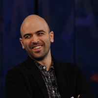 Foto Nicoloro G. 19/11/2012 Milano Trasmissione televisiva su Rai3 ” Che tempo che fa ” condotta da Fabio Fazio. nella foto Roberto Saviano
