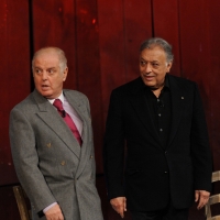 Foto Nicoloro G. 19/11/2012 Milano Trasmissione televisiva su Rai3 ” Che tempo che fa ” condotta da Fabio Fazio. nella foto Daniel Barenboim – Zubin Metha