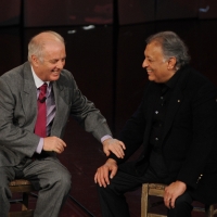 Foto Nicoloro G. 19/11/2012 Milano Trasmissione televisiva su Rai3 ” Che tempo che fa ” condotta da Fabio Fazio. nella foto Daniel Barenboim – Zubin Metha