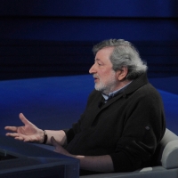Foto Nicoloro G. 19/03/2011 Milano Trasmissione televisiva su Rai3 " Che tempo che fa " condotta da Fabio Fazio. nella foto Francesco Guccini