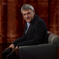 Foto Nicoloro G.   19/10/2014   Milano   Trasmissione televisiva su Rai 3 \" Che tempo che fa\". nella foto il segretario FIOM Maurizio Landini.