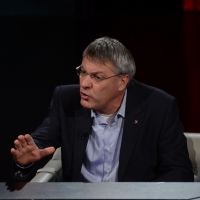 Foto Nicoloro G.   19/10/2014   Milano   Trasmissione televisiva su Rai 3 " Che tempo che fa". nella foto il segretario FIOM Maurizio Landini.
