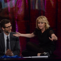 Foto Nicoloro G.   19/10/2014   Milano   Trasmissione televisiva su Rai 3 " Che tempo che fa". nella foto Fabio Fazio e Luciana Littizzetto.