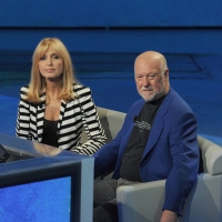 Foto Nicoloro G. 19/11/2011 Milano Trasmissione televisiva su Rai3 " Che tempo che fa " condotta da Fabio Fazio. nella foto Dori Ghezzi – Geoff Westley