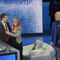 Foto Nicoloro G. 19/11/2011 Milano Trasmissione televisiva su Rai3 " Che tempo che fa " condotta da Fabio Fazio. nella foto Fabio Fazio – Dori Ghezzi – Geoff Westley