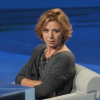 Foto Nicoloro G. 19/11/2011 Milano Trasmissione televisiva su Rai3 " Che tempo che fa " condotta da Fabio Fazio. nella foto Concita De Gregorio