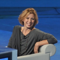 Foto Nicoloro G. 19/11/2011 Milano Trasmissione televisiva su Rai3 " Che tempo che fa " condotta da Fabio Fazio. nella foto Concita De Gregorio