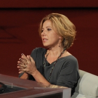 Foto Nicoloro G. 19/11/2011 Milano Trasmissione televisiva su Rai3 " Che tempo che fa " condotta da Fabio Fazio. nella foto Concita De Gregorio