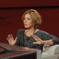 Foto Nicoloro G. 19/11/2011 Milano Trasmissione televisiva su Rai3 " Che tempo che fa " condotta da Fabio Fazio. nella foto Concita De Gregorio