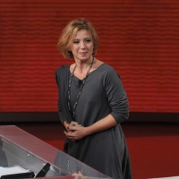 Foto Nicoloro G. 19/11/2011 Milano Trasmissione televisiva su Rai3 " Che tempo che fa " condotta da Fabio Fazio. nella foto Concita De Gregorio