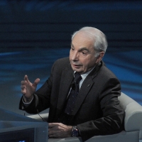 Foto Nicoloro G. 20/03/2011 Milano Trasmissione televisiva su Rai3 " Che tempo che fa " condotta da Fabio Fazio. nella foto Giuliano Amato