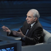 Foto Nicoloro G. 20/03/2011 Milano Trasmissione televisiva su Rai3 " Che tempo che fa " condotta da Fabio Fazio. nella foto Giuliano Amato