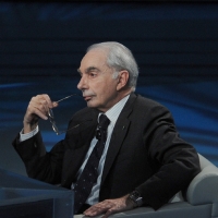 Foto Nicoloro G. 20/03/2011 Milano Trasmissione televisiva su Rai3 " Che tempo che fa " condotta da Fabio Fazio. nella foto Giuliano Amato