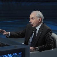 Foto Nicoloro G. 20/03/2011 Milano Trasmissione televisiva su Rai3 " Che tempo che fa " condotta da Fabio Fazio. nella foto Giuliano Amato
