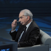 Foto Nicoloro G. 20/03/2011 Milano Trasmissione televisiva su Rai3 " Che tempo che fa " condotta da Fabio Fazio. nella foto Giuliano Amato