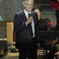 Foto Nicoloro G. 20/11/2011 Milano Trasmissione televisiva su Rai3″ Che tempo che fa ” condotta da Fabio Fazio. nella foto Andrea Bocelli