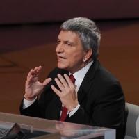 Foto Nicoloro G. 20/11/2011 Milano Trasmissione televisiva su Rai3″ Che tempo che fa ” condotta da Fabio Fazio. nella foto Nichi Vendola