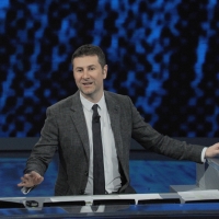 Foto Nicoloro G. 22/01/2011 Milano Trasmissione televisiva su Rai3 " Che tempo che fa " condotta da Fabio Fazio. nella foto Fabio Fazio
