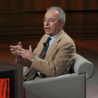 Foto Nicoloro G. 22/01/2011 Milano Trasmissione televisiva su Rai3 " Che tempo che fa " condotta da Fabio Fazio. nella foto Gad Lerner