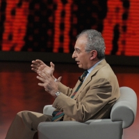 Foto Nicoloro G. 22/01/2011 Milano Trasmissione televisiva su Rai3 " Che tempo che fa " condotta da Fabio Fazio. nella foto Gad Lerner