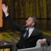 Foto Nicoloro G. 22/01/2011 Milano Trasmissione televisiva su Rai3 " Che tempo che fa " condotta da Fabio Fazio. nella foto Christian De Sica