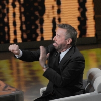 Foto Nicoloro G. 22/01/2011 Milano Trasmissione televisiva su Rai3 " Che tempo che fa " condotta da Fabio Fazio. nella foto Christian De Sica