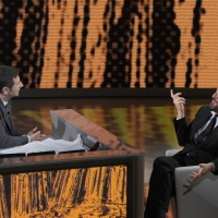 Foto Nicoloro G. 22/01/2011 Milano Trasmissione televisiva su Rai3 " Che tempo che fa " condotta da Fabio Fazio. nella foto Fabio Fazio – Christian De Sica